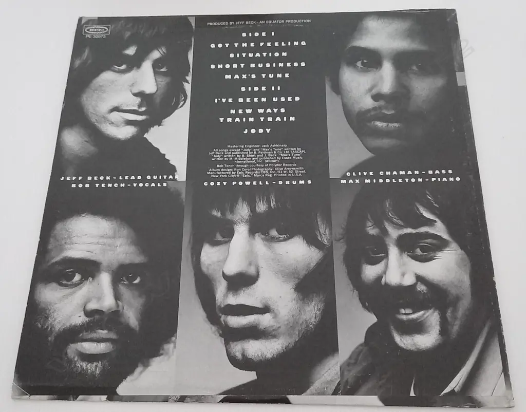 Jeff Beck, Rough and Ready Image 1++